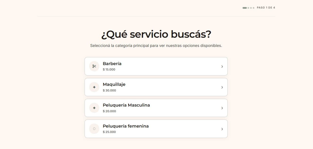 Vista previa de Demo Peluquería — Bella Estilo