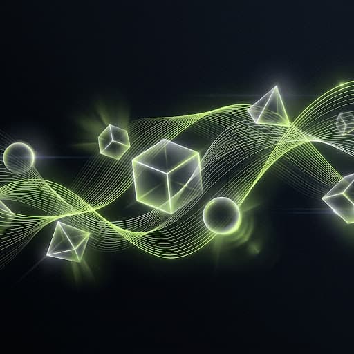 Visualización geométrica abstracta